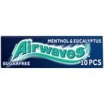 Airwaves Menthol & Eucalyptus Gum 10 Pieces