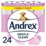 Andrex Toilet Tissue Gentle Clean 24 Roll