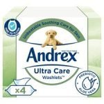 Andrex Ultra Care Flushable Washlet 4X36 Wipes