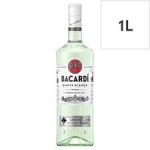 Bacardi Carta Blanca Rum 1 Litre