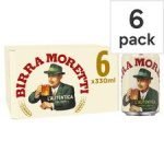 Birra Moretti Italian Lager 6 X 330Ml Cans