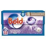 Bold All In One Lavender & Chamomile Washing Pods 33 Washes 640.2G