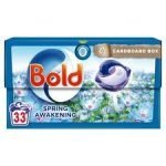 Bold All In One Washing Pods Spring 33 Washing 640.2G