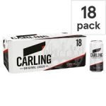 Carling Lager 18X440ml