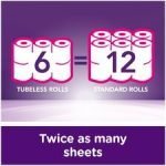 Cushelle Original Tubeless Toilet Paper 6 Rolls - Image 4