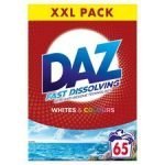 Daz Washing Powder Whites & Colours 65 Washes 4225G
