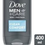 Dove Men Clean Comfort Body & Face Wash 400Ml