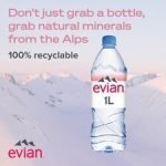 Evian Water 1L - Image 3
