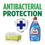 Fairy Platinum Antibacterial Washing Up Liquid Eucalyptus 820Ml - Image 2