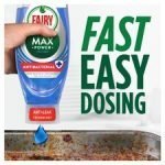 Fairy Washing Up Liquid Max Power Antibacterial 640Ml - Image 3