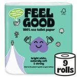 Feel Good Eco Toilet Tissue 9 Rolls