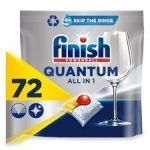 Finish Quantum All In One Dishwasher Tabs 72Pk 748.8G