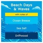 Glade Beach Days & Waves Scented Candle 129G - Image 2