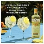 Gordon's Sicilian Lemon Gin 70Cl - Image 2