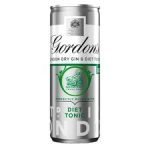 Gordons & Slimline Tonic 250Ml