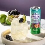 Highland Spring Water Blackberry Plum Sparkling 330Ml - Image 2