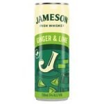 Jameson Whiskey Ginger Ale & Lime 250Ml