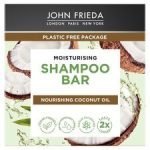 John Frieda Moisturising Shampoo Bar Coconut Oil 75G