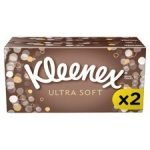 Kleenex Ultra Soft Twin Pack Tissues 64S