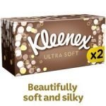 Kleenex Ultra Soft Twin Pack Tissues 64S - Image 2