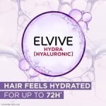 L'oreal Paris Elvive Hydrating Hyaluronic Shampoo 400Ml - Image 3
