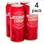 Mcewans Export 4X500ml Cans