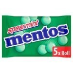 Mentos Spearmint 5 Pack 190G