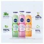 Nivea Shower Fresh Blends Apricot Mango Rice Milk 300Ml - Image 2