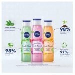Nivea Shower Fresh Blends Raspberry Almond Milk 300Ml - Image 2