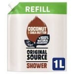 Original Source Coconut & Shea Butter Shower Gel Refill 1L - Image 2