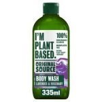Original Source Plant-Based Lavender & Rosemary Body Wash 335Ml - Image 3
