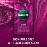 Radox Detoxed Bath Salts Acai Berry 900G - Image 2
