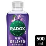 Radox Relaxed Lavender & Waterlily Bath Soak 500Ml