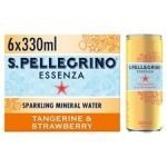 S. Pellegrino Essenza Tangerine & Strawberry 6X330ml
