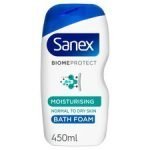 Sanex Biomeprotect Moisturising Bath Foam 450Ml