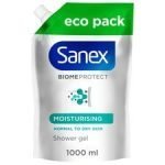 Sanex Biomeprotect Moisturising Shower Gel Refill 1000Ml
