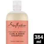 Shea Moisture Coconut & Hibiscus Curl & Shine Shampoo 384Ml