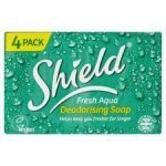 Shield Bar Soap Aqua 4X115g