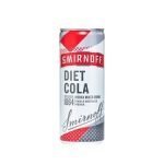 Smirnoff & Diet Cola 250Ml
