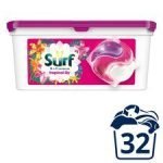 Surf Tropical Lily 3In1 Washing Capsules 32 Wash 678G