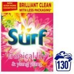 Surf Tropical Lily Washing Powder 130 Wash 6.5Kg