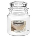 Yankee Candle Medium Jar White Linen & Lace