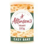 Allinson Easy Bake Yeast Tin 100G