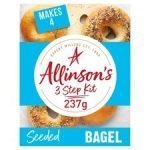 Allinson's 3 Step Kit Seeded Bagels 237G