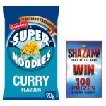 Batchelors Super Noodles Mild Curry 90G