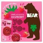 Bear Pure Fruit Yoyo Raspberry 5 X 20G