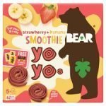 Bear Smoothie Yoyo Strawberry & Banana 5 X 20G
