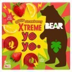 Bear Yoyo Sours Strawberry & Apple 10 Rolls 5 Pack
