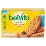 Belvita Breakfast Reduced Sugar Chocolate Chips Biscuit 5 Pack 225G