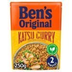 Bens Original Katsu Curry Inspired Microwave Rice 250G